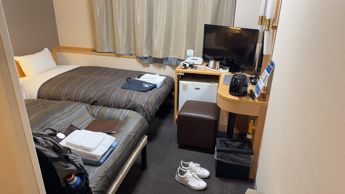 Twin room at Novotel Nara
